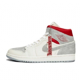 Pánské Boty Nike Sns Jordan 1 Mid Tops K 20. Výročí Šedé