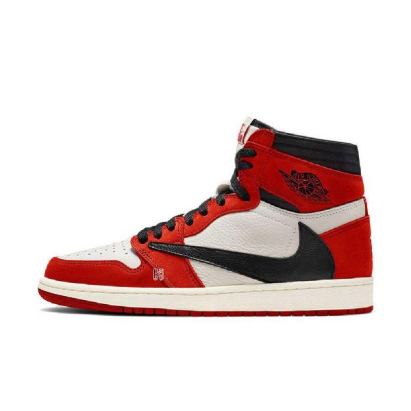 Pánské Boty Nike Travis Scott Air Jordan 1 Chicago Černá Modrý