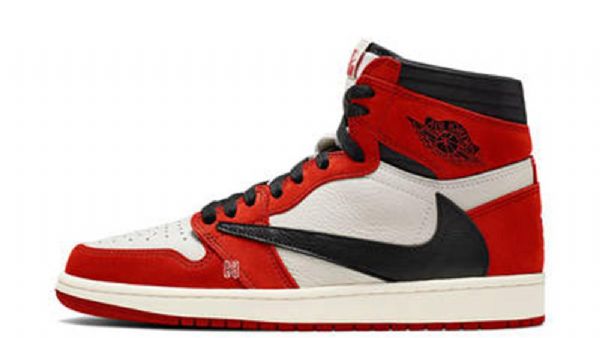 Pánské Boty Nike Travis Scott Air Jordan 1 Chicago Černá Modrý