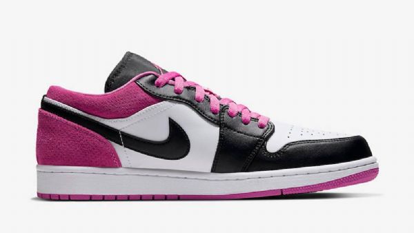 Pánské Fuchsiové Boty Nike Air Jordan 1 Low Tops