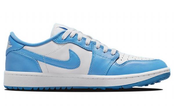 Pánské Golfové Sportovní Boty Nike Air Jordan 1 Low Tops Modrý Bílý