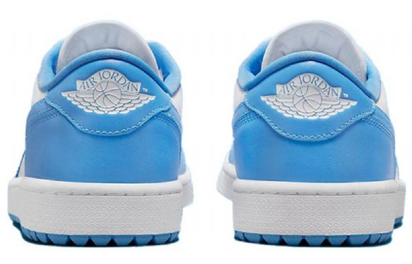 Pánské Golfové Sportovní Boty Nike Air Jordan 1 Low Tops Modrý Bílý