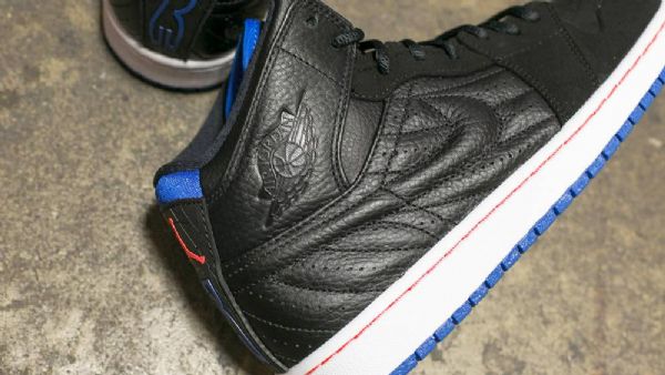 Pánské Infračervené Boty Nike Air Jordan 1 Retro 99 Černá Modrý