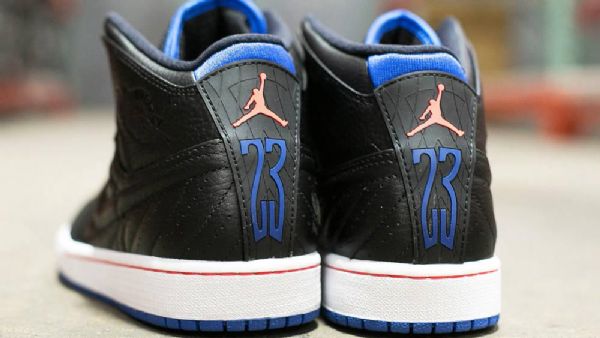 Pánské Infračervené Boty Nike Air Jordan 1 Retro 99 Černá Modrý