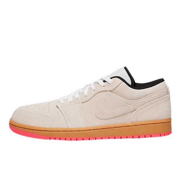 Pánské Nízké Boty Nike Air Jordan 1 Bílá Žlutá