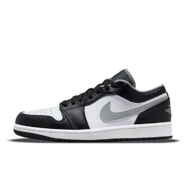 Pánské Nízké Boty Nike Air Jordan 1 Černá Šedá