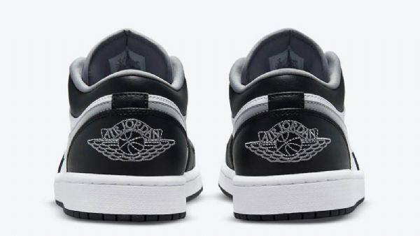 Pánské Nízké Boty Nike Air Jordan 1 Černá Šedá