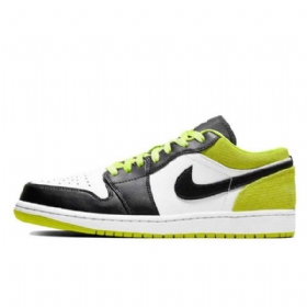 Pánské Nízké Boty Nike Air Jordan 1 Černé