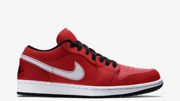 Pánské Nízké Boty Nike Air Jordan 1 Červené