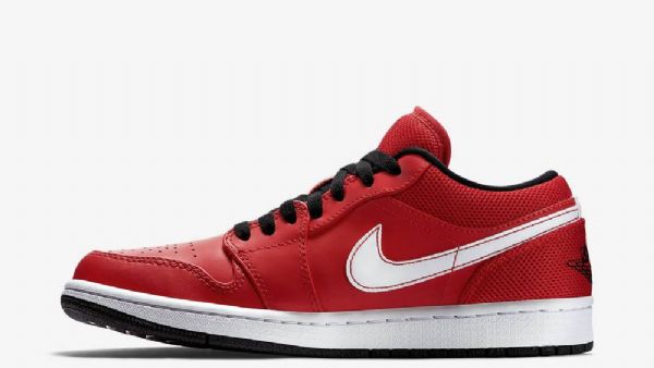 Pánské Nízké Boty Nike Air Jordan 1 Červené