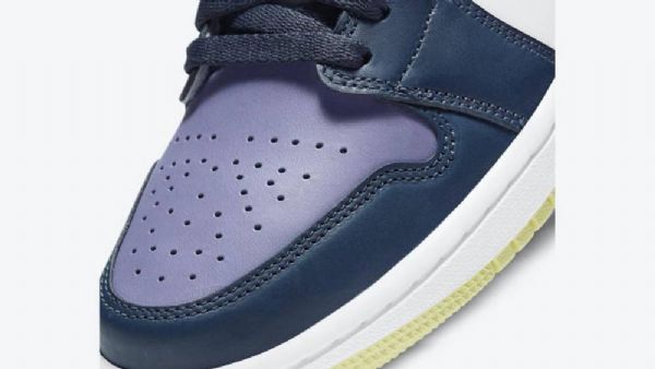 Pánské Nízké Boty Nike Air Jordan 1 Fialové