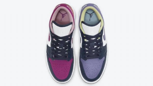 Pánské Nízké Boty Nike Air Jordan 1 Fialové