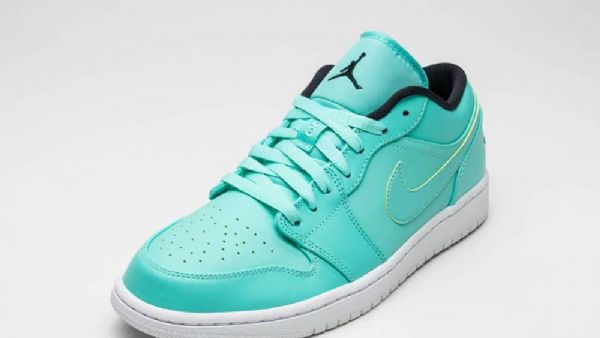 Pánské Nízké Boty Nike Air Jordan 1 Hyper Tyrkysové