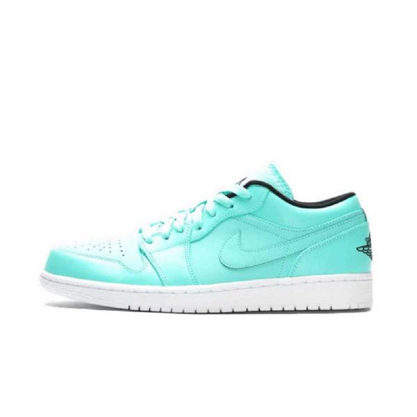 Pánské Nízké Boty Nike Air Jordan 1 Tiffany V Tyrkysové Barvě