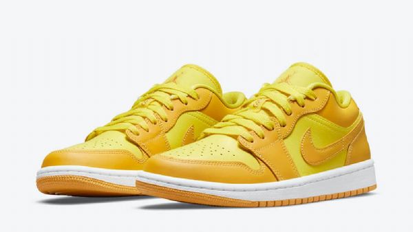 Pánské Nízké Boty Nike Air Jordan 1 Žluté