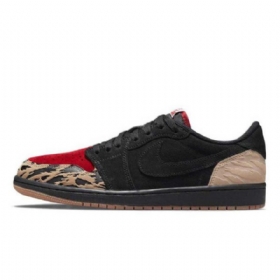 Pánské Nízké Boty Nike Solefly Air Jordan 1 Carnivore Černá