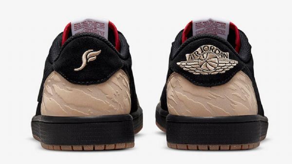 Pánské Nízké Boty Nike Solefly Air Jordan 1 Carnivore Černá
