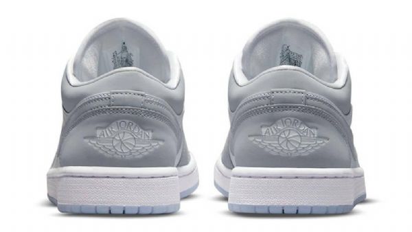 Pánské Polobotky Nike Air Jordan 1 Bílá Šedá