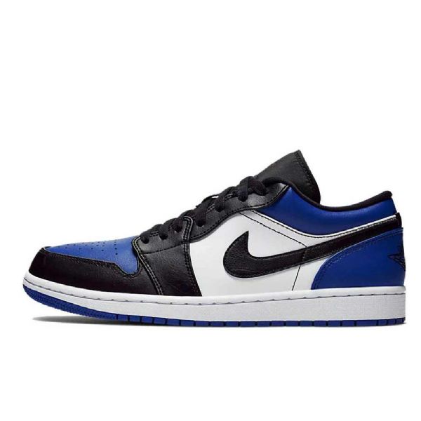 Pánské Polobotky Nike Air Jordan 1 Nízké Royal Toe Modrý Černá