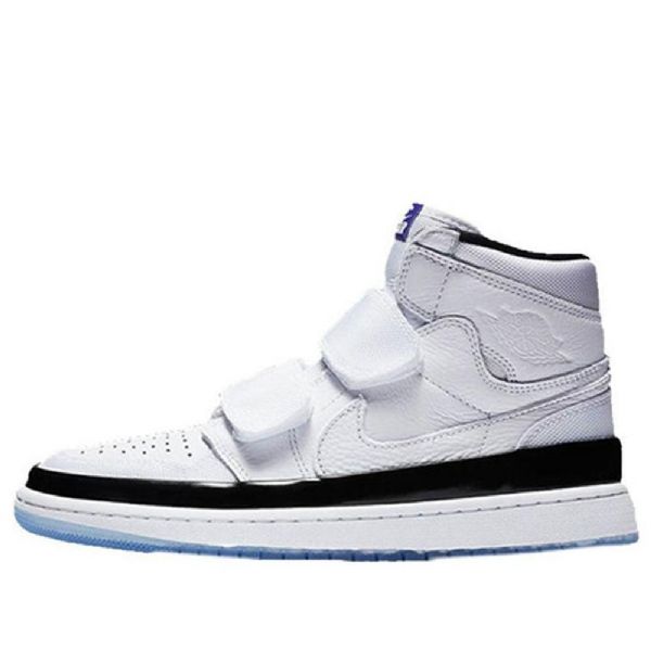 Pánské Retro Basketbalové Boty Nike Air Jordan 1 High Tops Double Reima Stříbrné