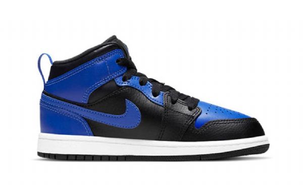 Pánské Retro Basketbalové Boty Nike Air Jordan 1 Mid Tops Ps Černá Modrý