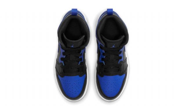 Pánské Retro Basketbalové Boty Nike Air Jordan 1 Mid Tops Ps Černá Modrý