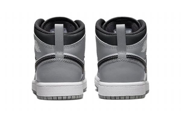 Pánské Retro Basketbalové Boty Nike Air Jordan 1 Mid Tops Ps Světle Šedé