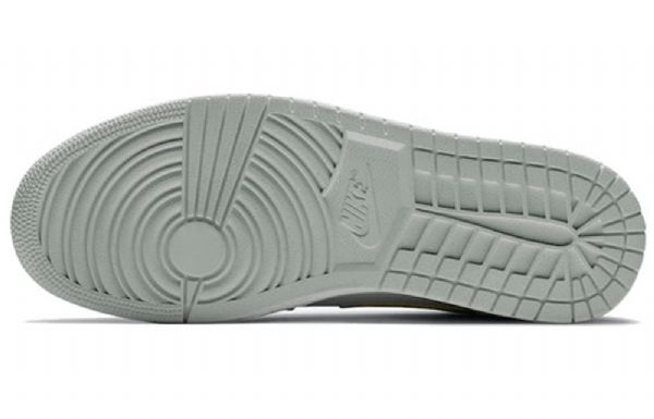 Pánské Retro Basketbalové Boty Nike Air Jordan 1 Mid Tops Se Hnědá Lemon Světle Modrá