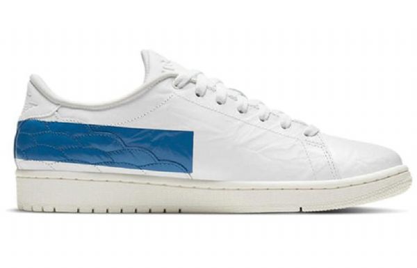Pánské Retro Basketbalové Boty Nike Air Jordan 1 V Modré Barvě