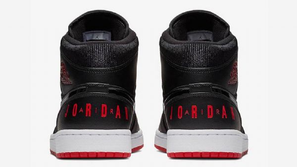 Pánské Široké Boty Nike Air Jordan 1 Mid Tops Černá