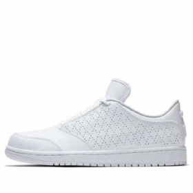 Pánské Skate Boty Nike Air Jordan 1 Flight 5 Low Tops Bílý