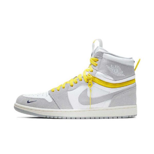 Pánské Spínací Boty Nike Air Jordan 1 High Tops Světle Šedé
