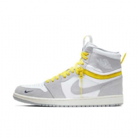 Pánské Spínací Boty Nike Air Jordan 1 High Tops Světle Šedé