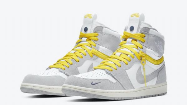 Pánské Spínací Boty Nike Air Jordan 1 High Tops Světle Šedé