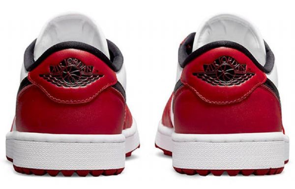 Pánské Sportovní Boty Nike Air Jordan 1 Golf Chicago Bílo Červené