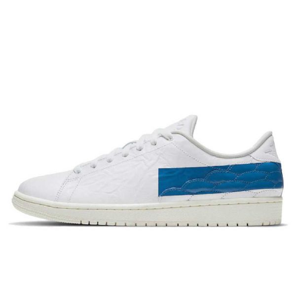 Pánské Vojenské Boty Nike Air Jordan 1 V Modré Barvě