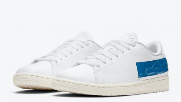Pánské Vojenské Boty Nike Air Jordan 1 V Modré Barvě