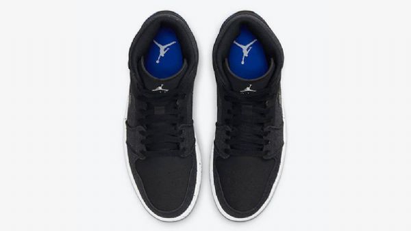 Pěnové Boty Nike Air Jordan 1 Mid Tops Pro Muže Černé