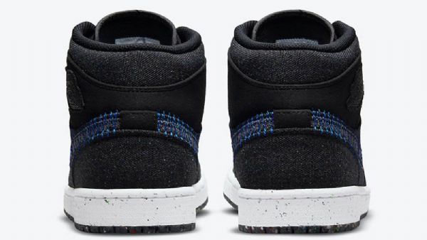 Pěnové Boty Nike Air Jordan 1 Mid Tops Pro Muže Černé