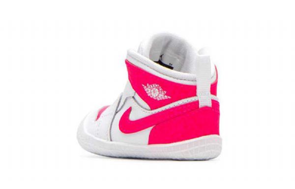 Retro Basketbalové Boty Nike Air Jordan 1 Crib Bootie Pro Děti Růžové