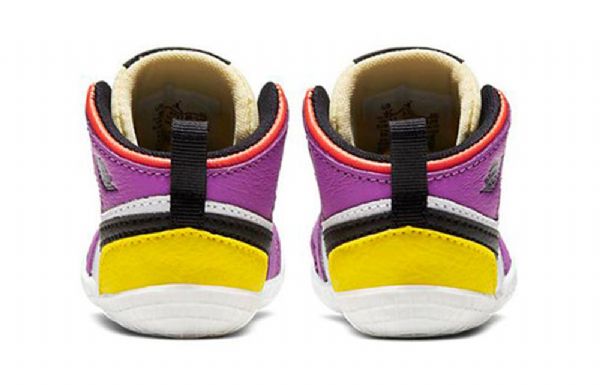 Retro Basketbalové Boty Nike Air Jordan 1 Crib Bootie Pro Děti Vícebarevné