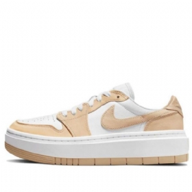Retro Basketbalové Boty Nike Air Jordan 1 Elevate Low Tops Pro Ženy Bílé