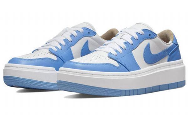 Retro Basketbalové Boty Nike Air Jordan 1 Elevate Low Tops Pro Ženy Modré