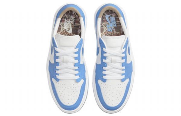 Retro Basketbalové Boty Nike Air Jordan 1 Elevate Low Tops Pro Ženy Modré
