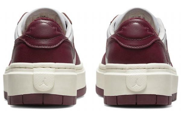 Retro Basketbalové Boty Nike Air Jordan 1 Elevate Low Tops Pro Ženy Vínově Bílé