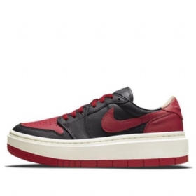 Retro Basketbalové Boty Nike Air Jordan 1 Elevate Low Tops Se Pro Ženy Červený Černá