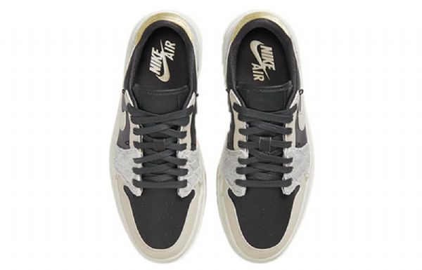 Retro Basketbalové Boty Nike Air Jordan 1 Elevate Low Tops Se Pro Ženy Šedé
