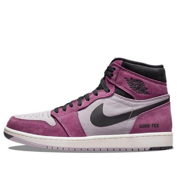 Retro Basketbalové Boty Nike Air Jordan 1 High Tops Element Gtx Pro Muže Světle Vínové