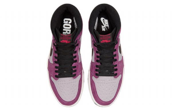 Retro Basketbalové Boty Nike Air Jordan 1 High Tops Element Gtx Pro Muže Světle Vínové