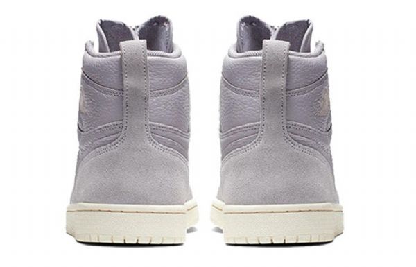 Retro Basketbalové Boty Nike Air Jordan 1 High Tops Na Zip Pro Ženy Ve Fialové Barvě
